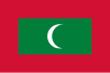 Maldivas Ícone da bandeira do país