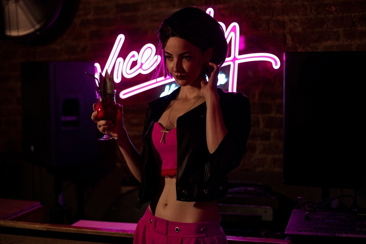 Mercedes Cortez GTA Vice City cosplay