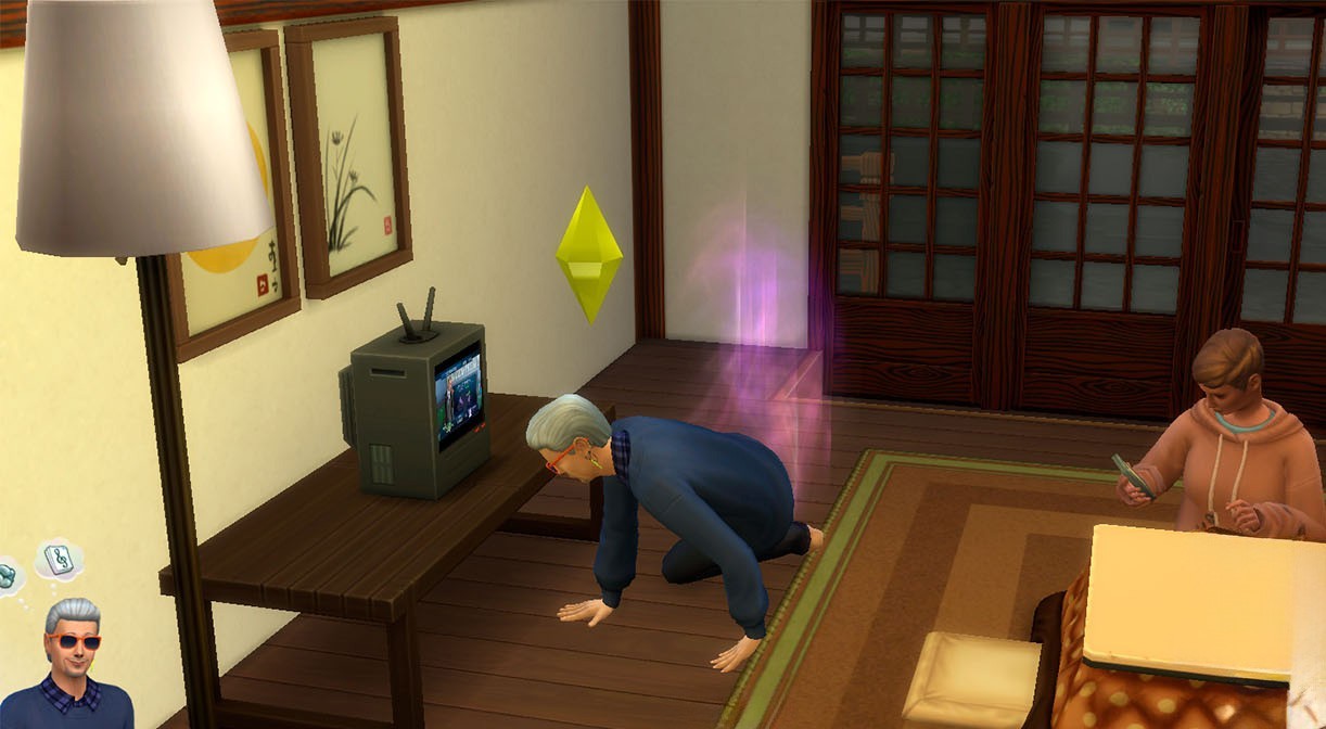 Death from Old Age the sims 4