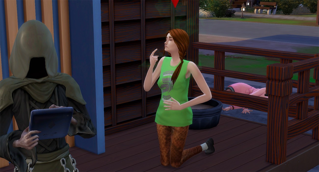 Death from Starvation the sims 4