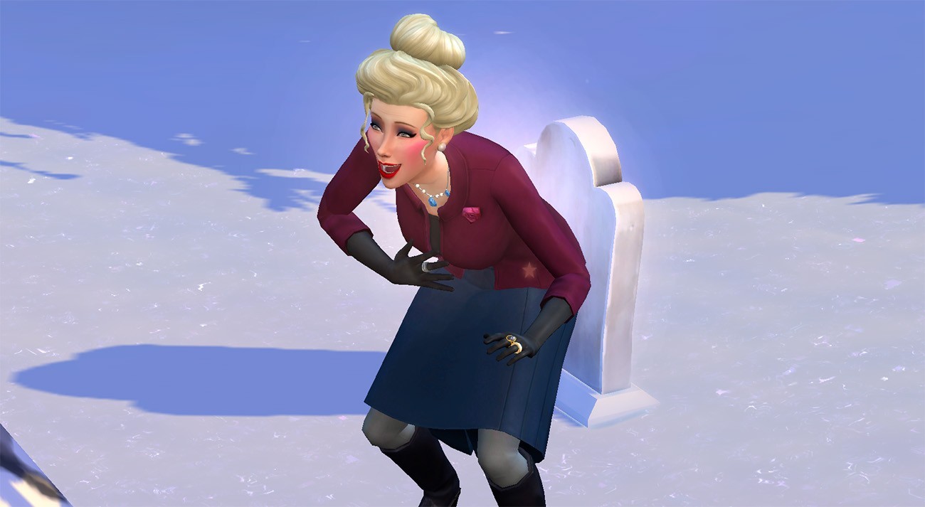 the sims 4 laughing sim