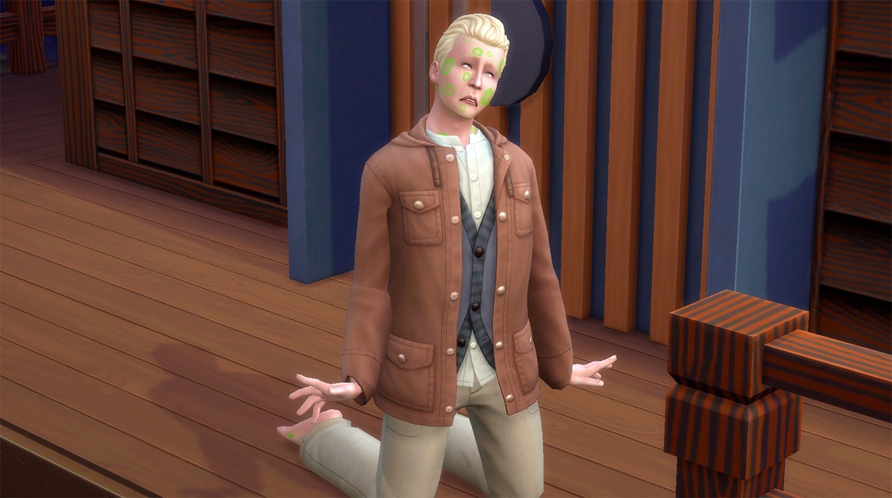 Death by Poison Dart the sims 4