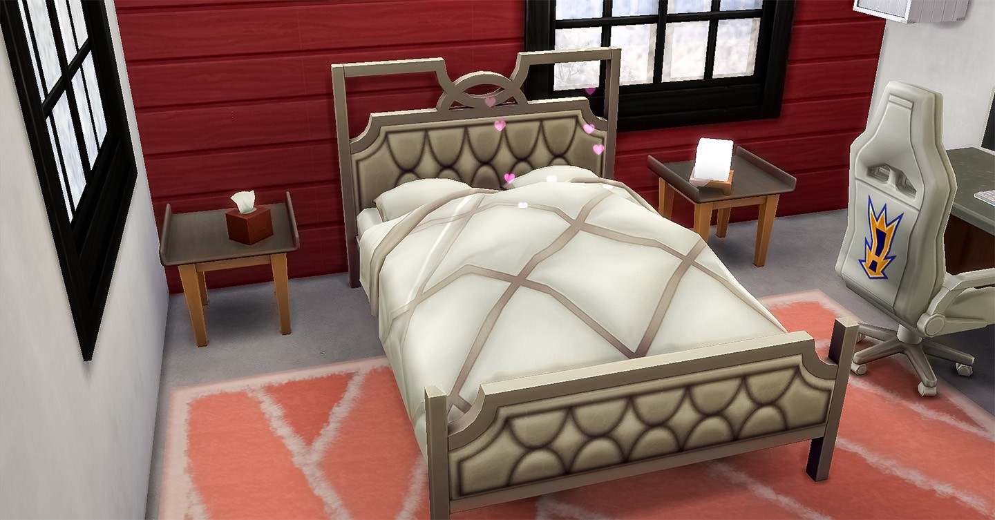 bed in the sims 4