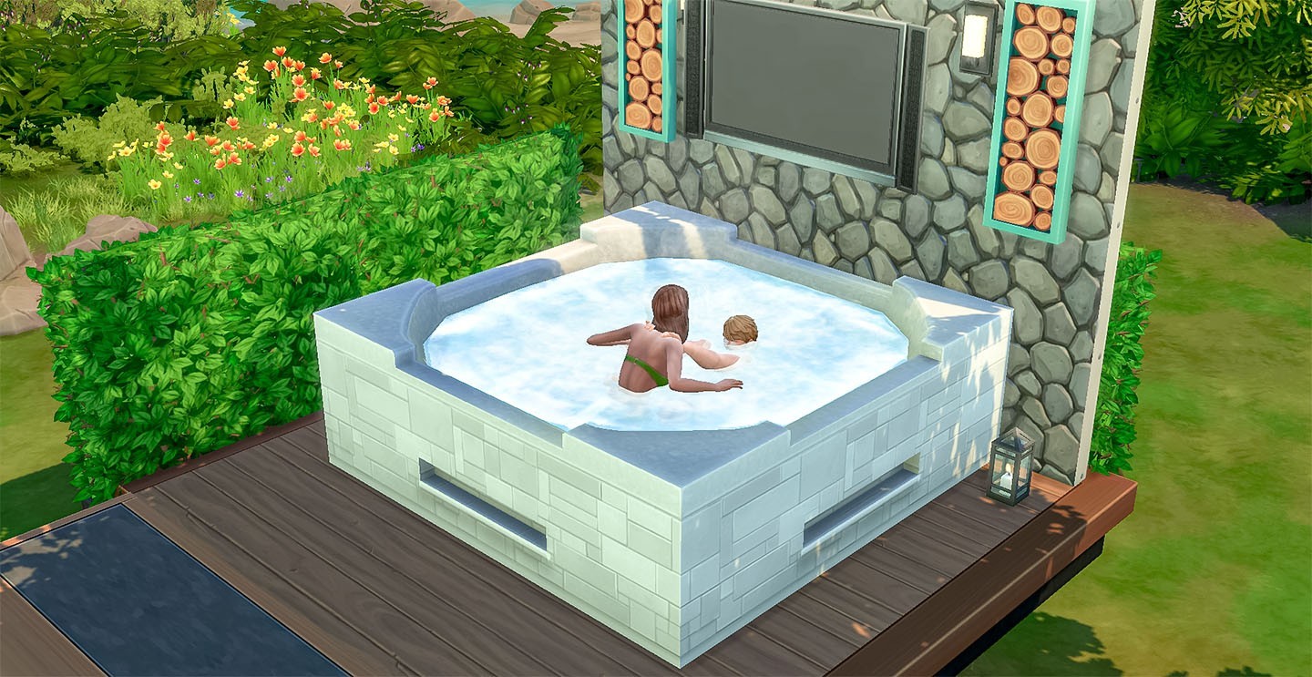 Hot Tub the sims 4