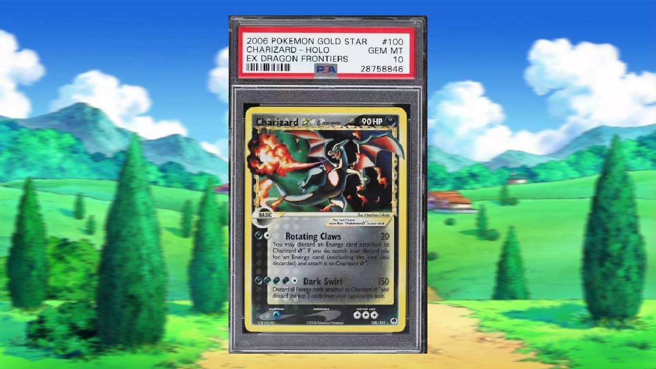Charizard Gold Star Holo Dragon Frontiers