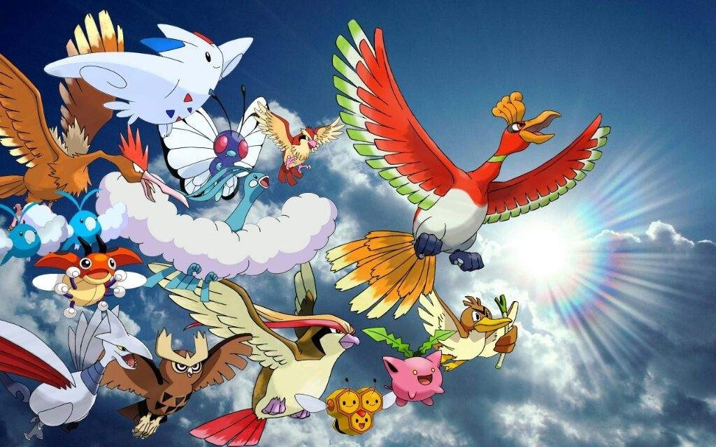 flying type Pokémon