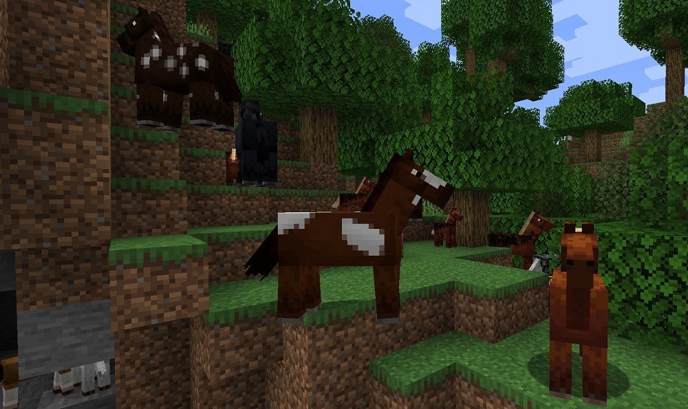 How to feed a horse in Minecraft