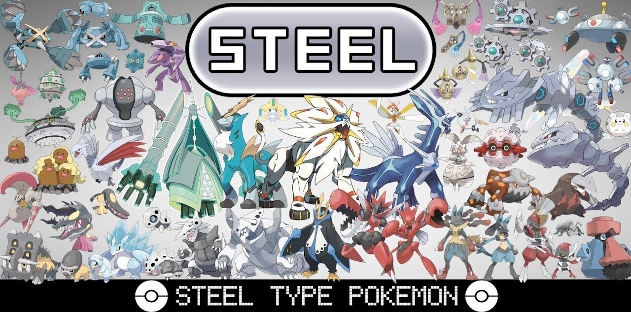Steel type Pokémon
