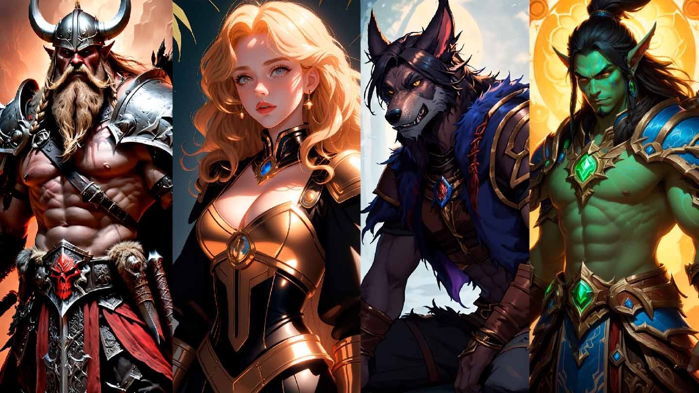 world of warcraft characters