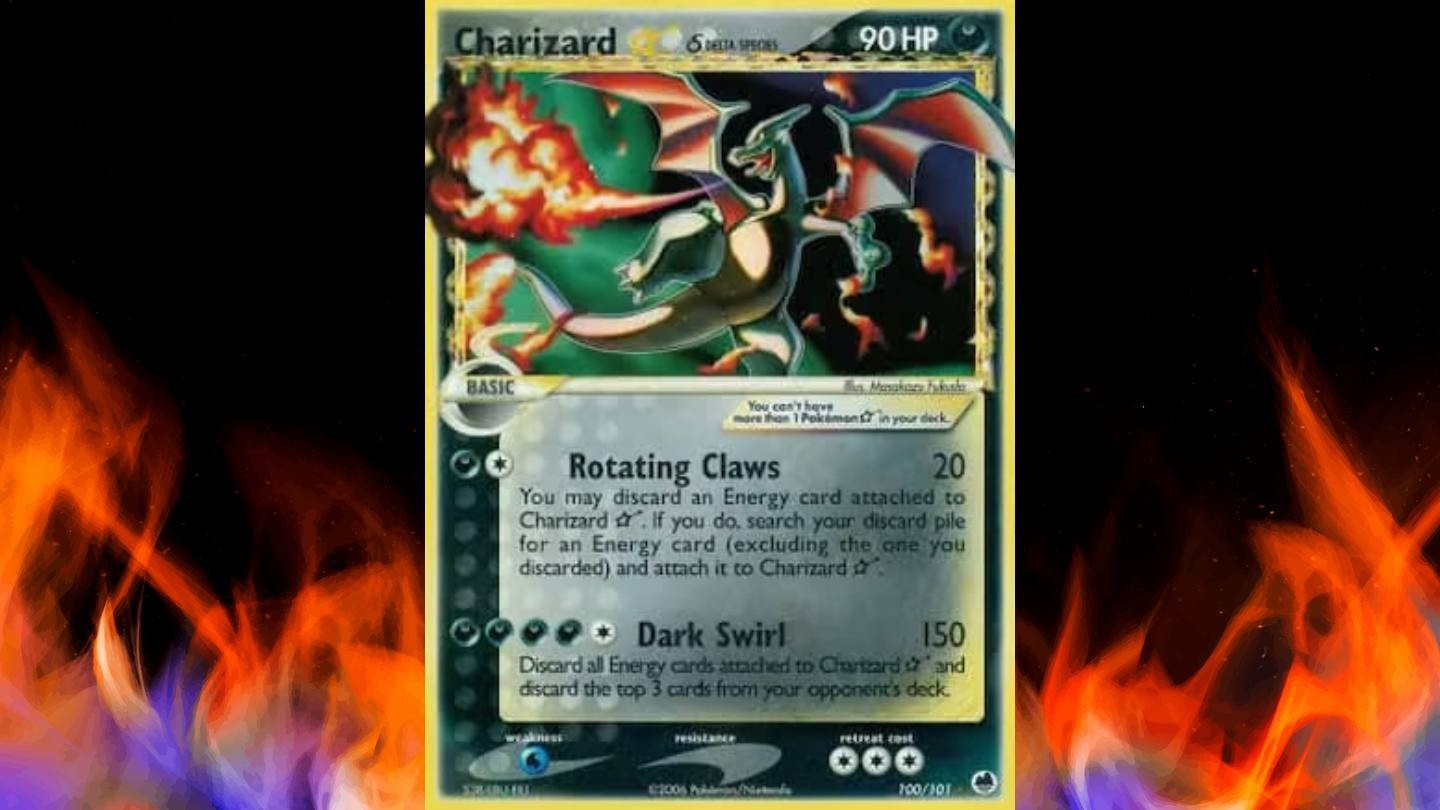 Charizard Star from Pokemon Dragon Frontiers