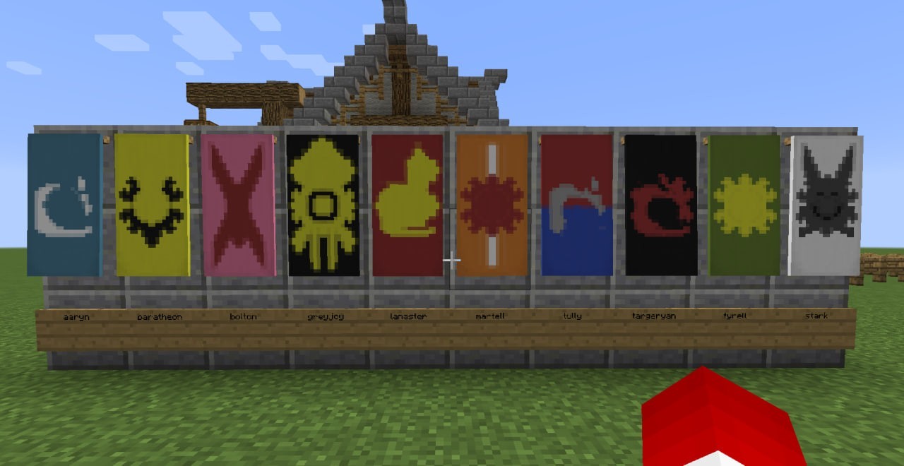 banner in Minecraft