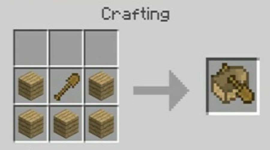 How to craft a boat in Minecraft