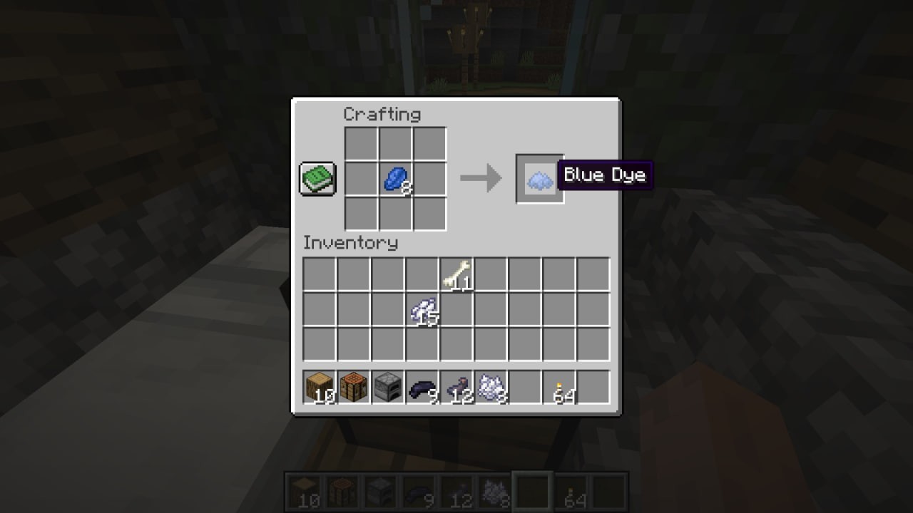 Blue dye