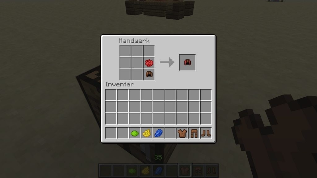 How to dye leather armor in Minecraft Java Edition