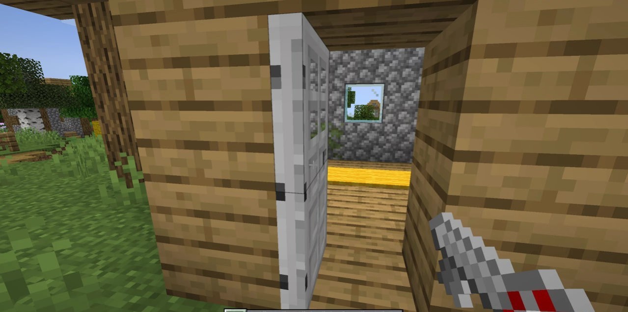 iron door in Minecraft