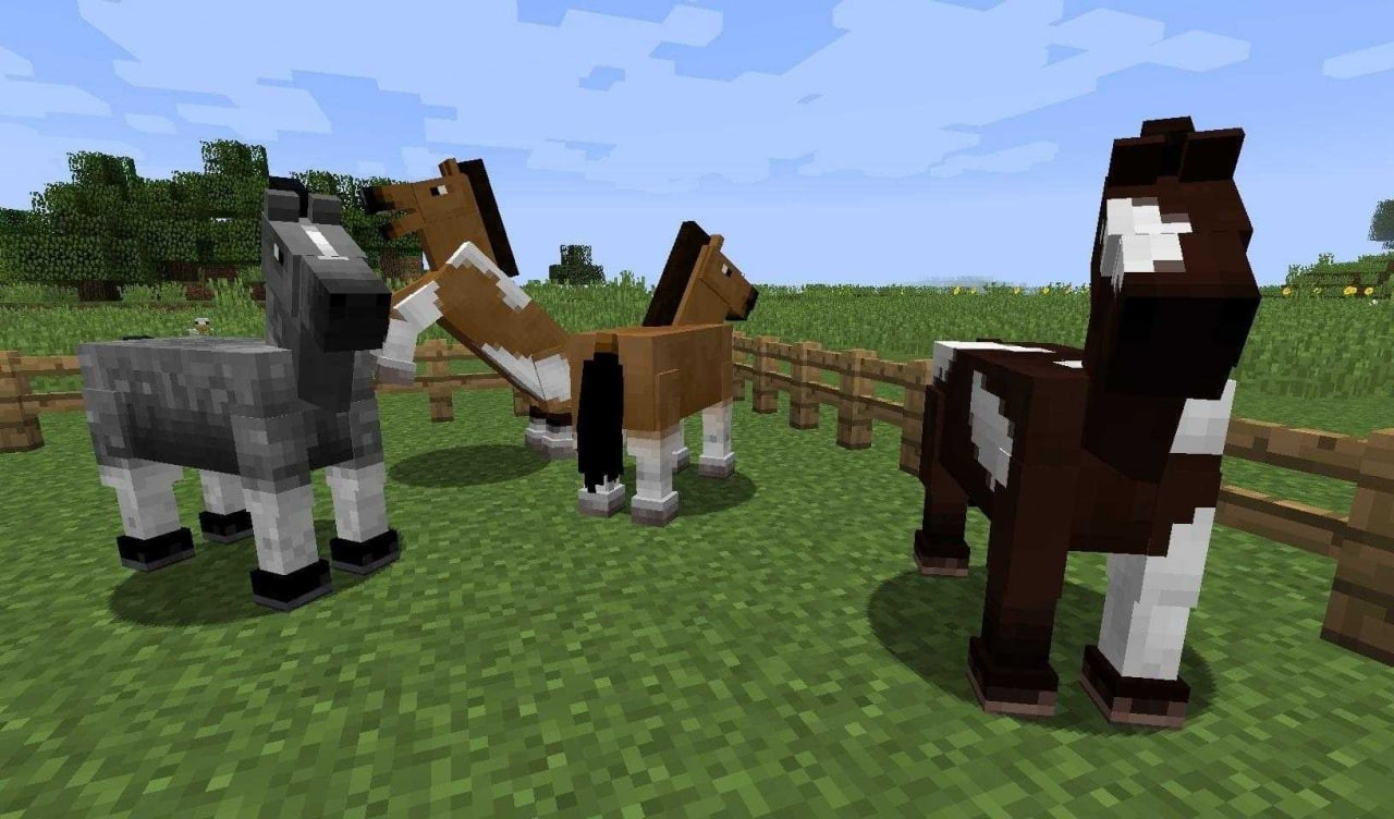 tame a horse in Minecraft