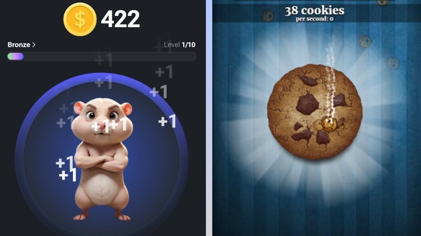 hamster kombat and cookie clicker