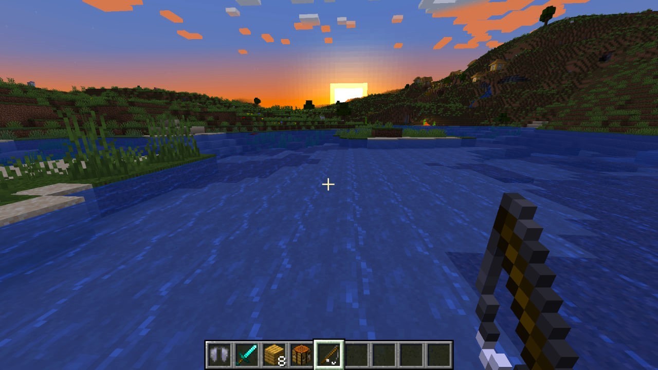 How to use a fishing rod in Minecraft
