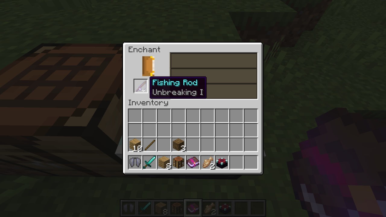 What enchantments to use for fishing rods in Minecraft