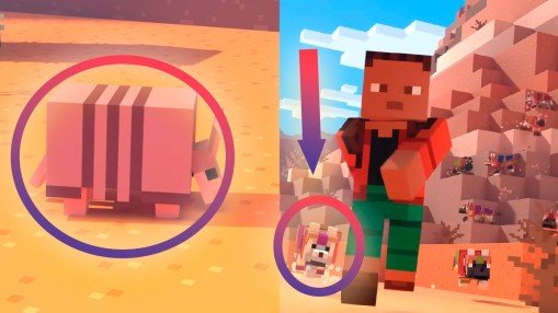 Tatus novas variantes de lobos e armadura de lobo adicionados ao Minecraft