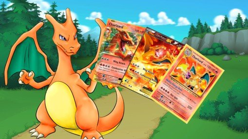 Secrets of Charizard revealing 15 rare dragon cards