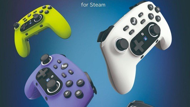 Hori anunciou um controle sem fio com suporte oficial para Steam