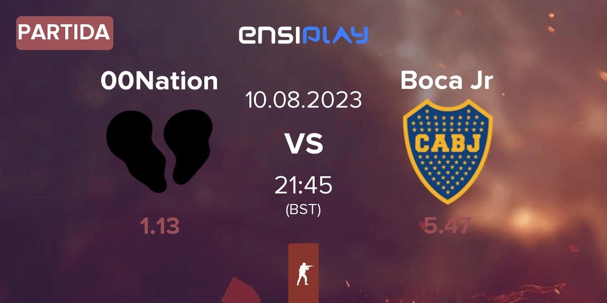 Partida 00Nation vs Boca Juniors Boca Jr | 10.08