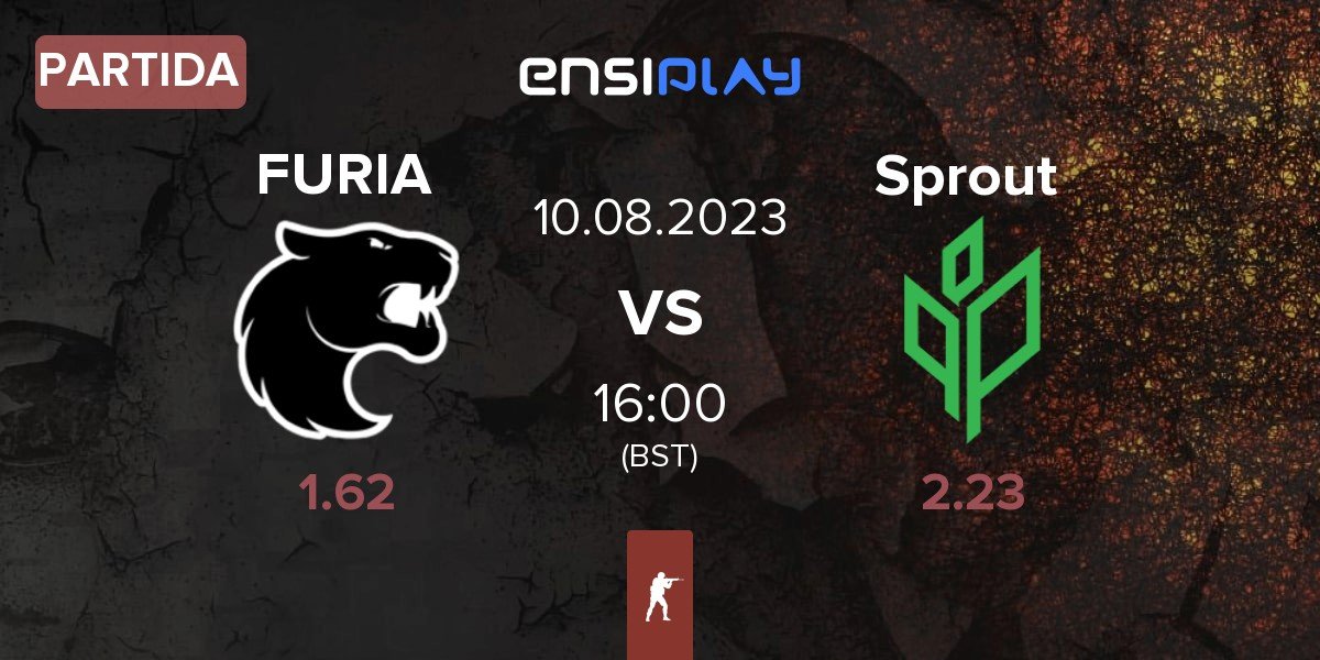 Partida FURIA Esports FURIA vs Ex-Sprout ex-Sprout | 10.08
