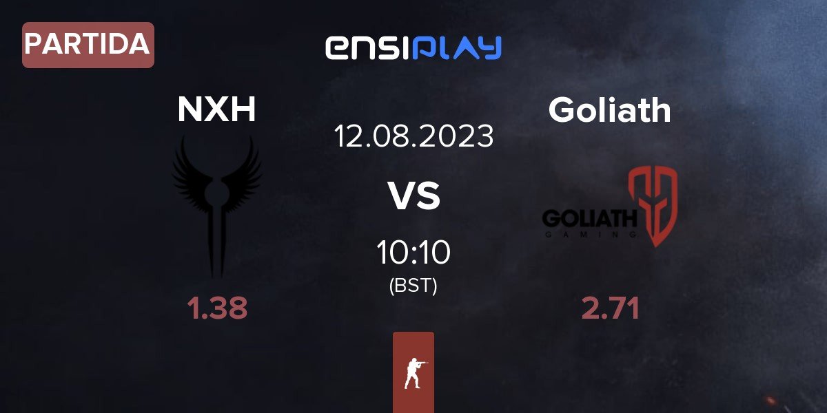 Partida Nixuh NXH vs Goliath Gaming Goliath | 12.08
