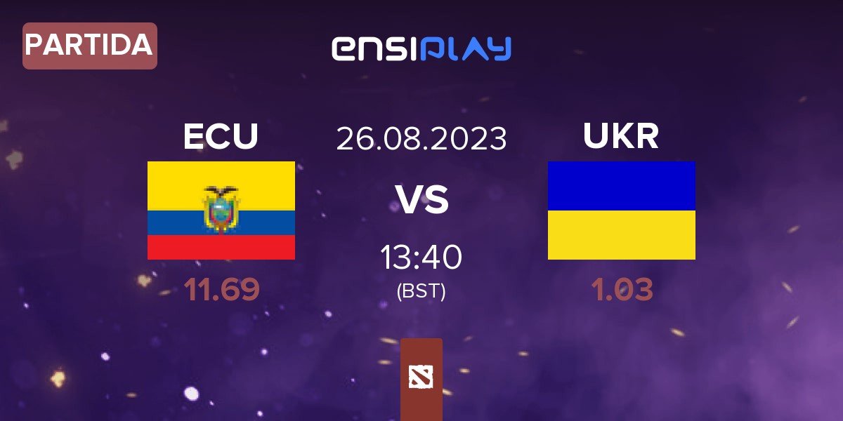 Partida Ecuador ECU vs Ukraine UKR | 26.08
