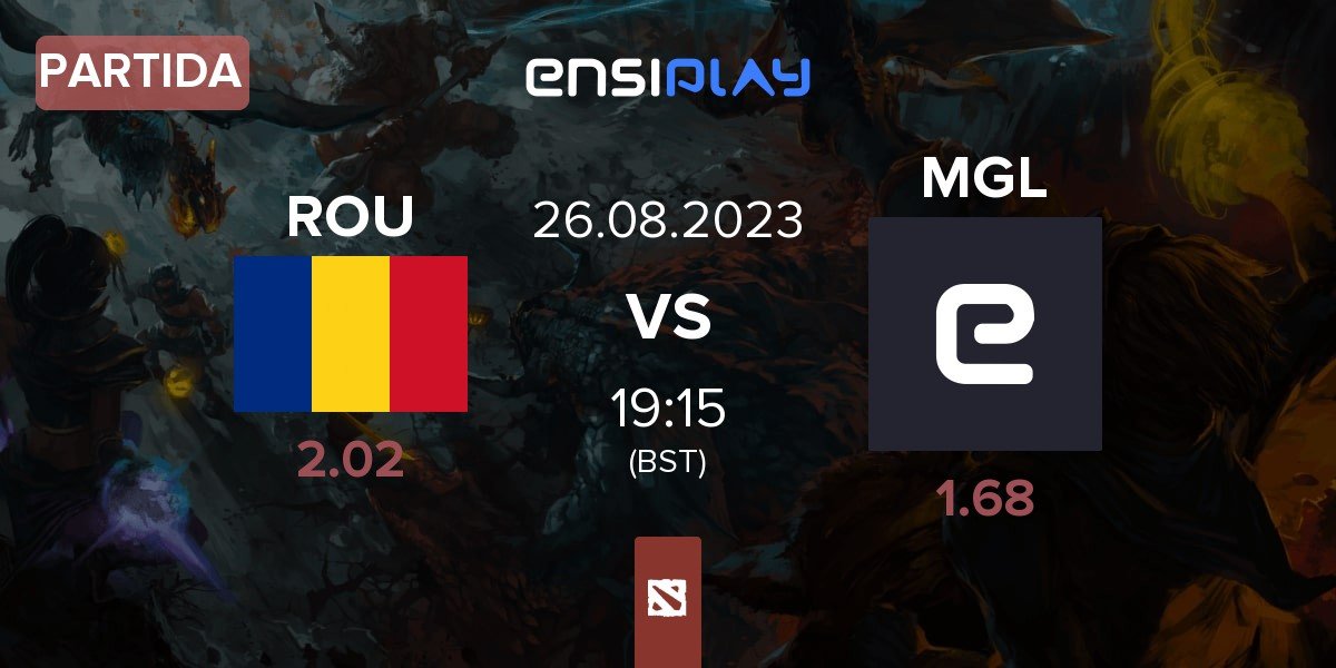 Partida Romania ROU vs Mongolia MGL | 26.08