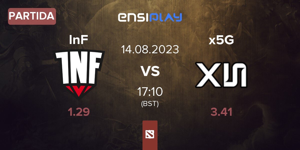 Partida Infamous Gaming InF vs x5 Gaming x5G | 14.08