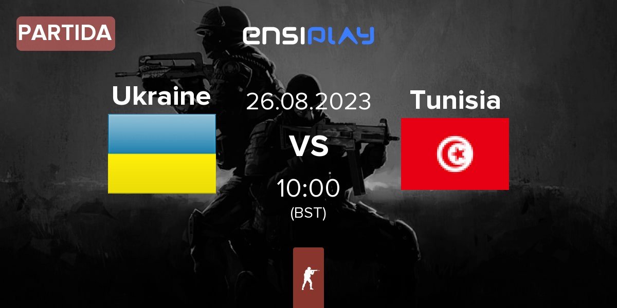 Partida Ukraine UKR vs Tunisia TUN | 26.08