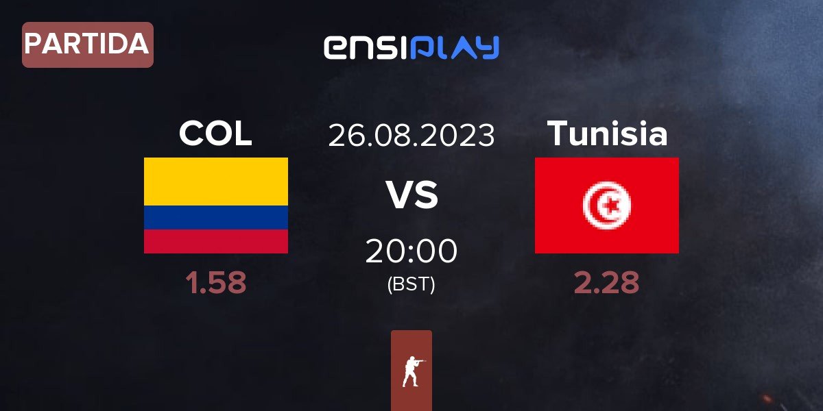 Partida Colombia COL vs Tunisia TUN | 26.08