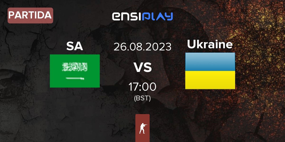 Partida Saudi Arabia SAU vs Ukraine UKR | 26.08