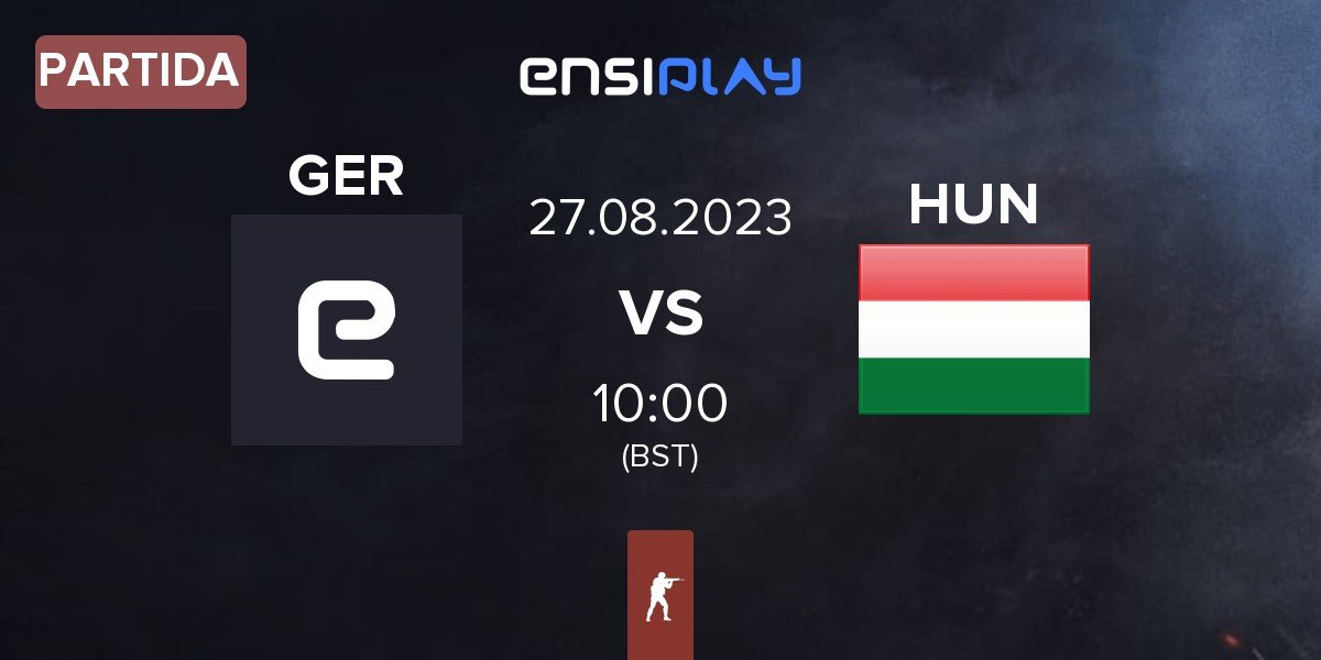 Partida Germany GER vs Hungary HUN | 27.08