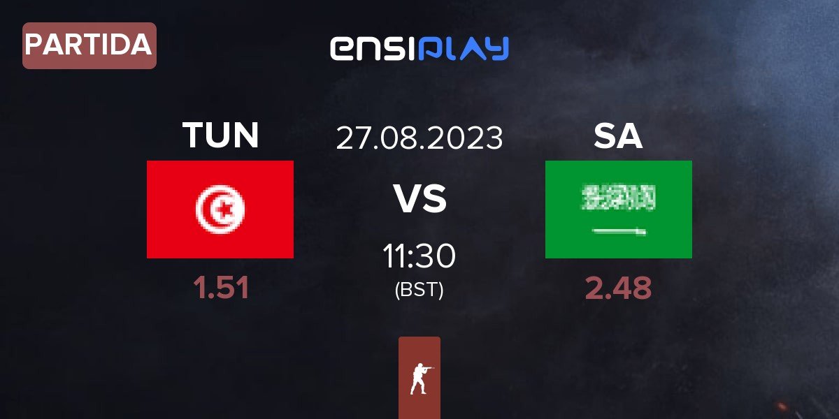 Partida Tunisia TUN vs Saudi Arabia SAU | 27.08