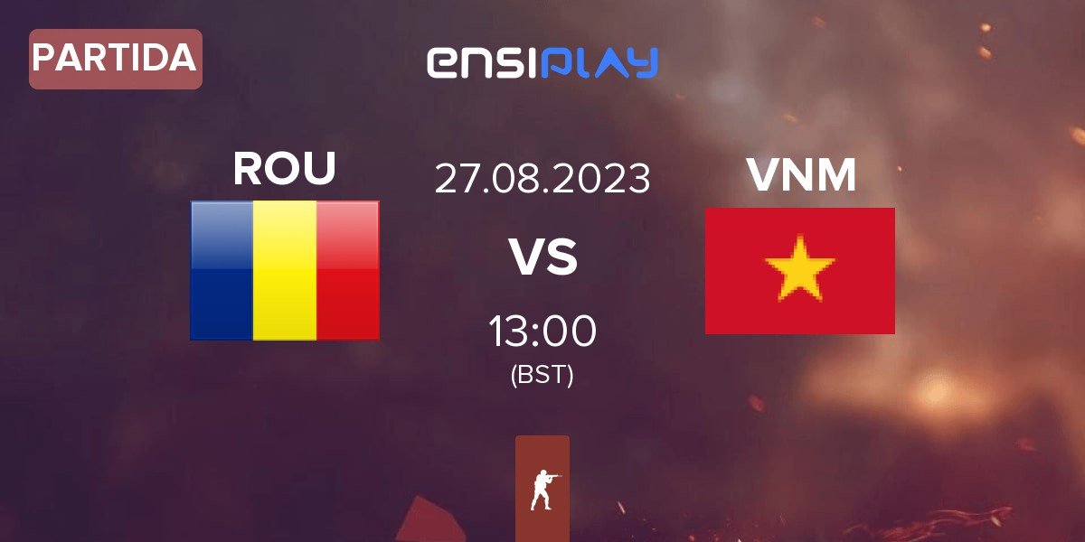 Partida Romania ROU vs Vietnam VNM | 27.08