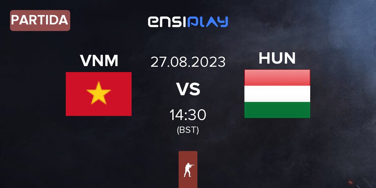 Partida Vietnam VNM vs Hungary HUN | 27.08