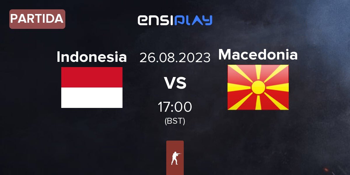 Partida Indonesia IDN vs North Macedonia MKD | 26.08