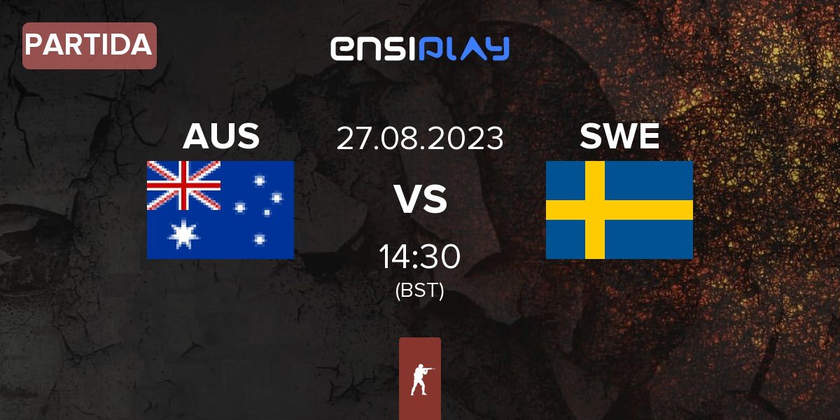 Partida Australia AUS vs Sweden SWE | 27.08