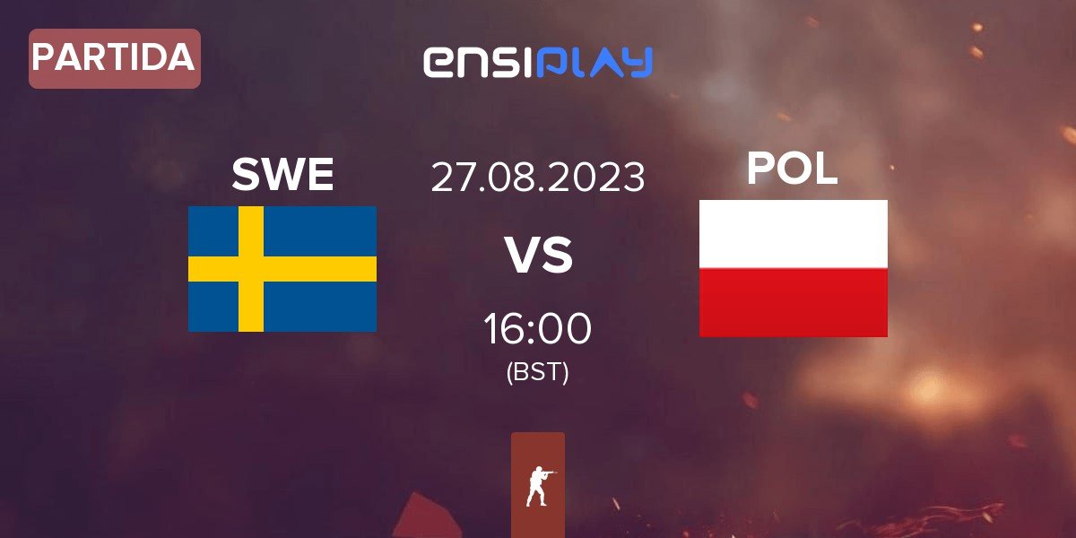 Partida Sweden SWE vs Poland POL | 27.08