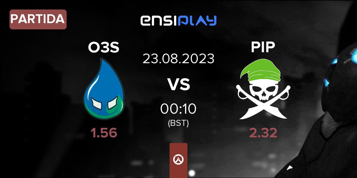 Partida O3 Splash O3S vs Pirates in Pyjamas PIP | 23.08