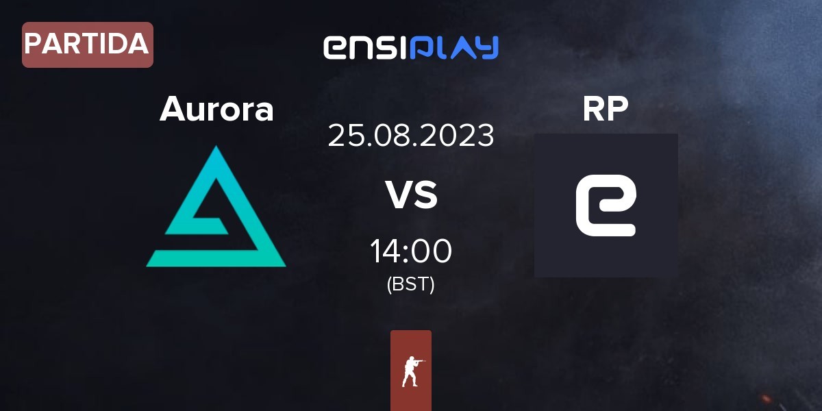 Partida Aurora Gaming Aurora vs RedPack RP | 25.08