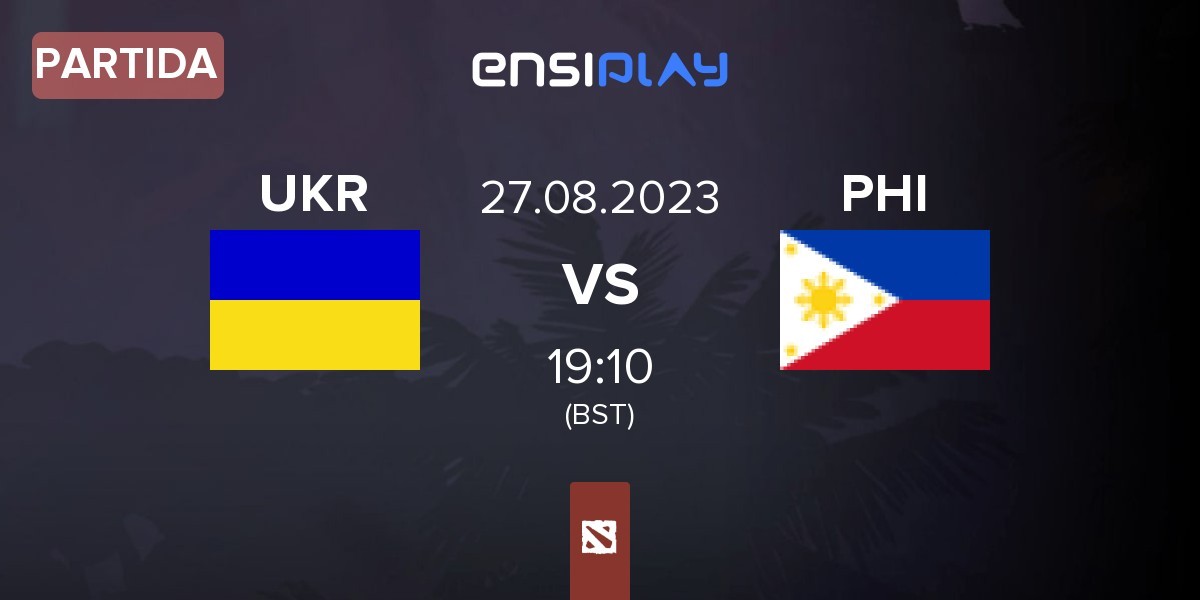 Partida Ukraine UKR vs Philippines PHI | 27.08