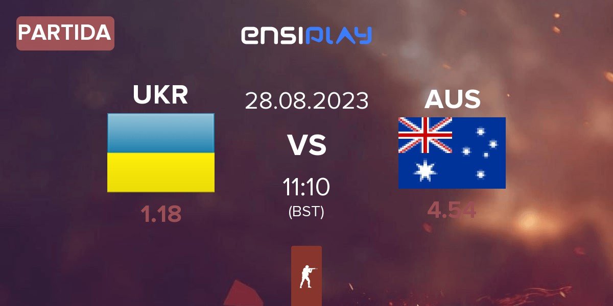 Partida Ukraine UKR vs Australia AUS | 28.08