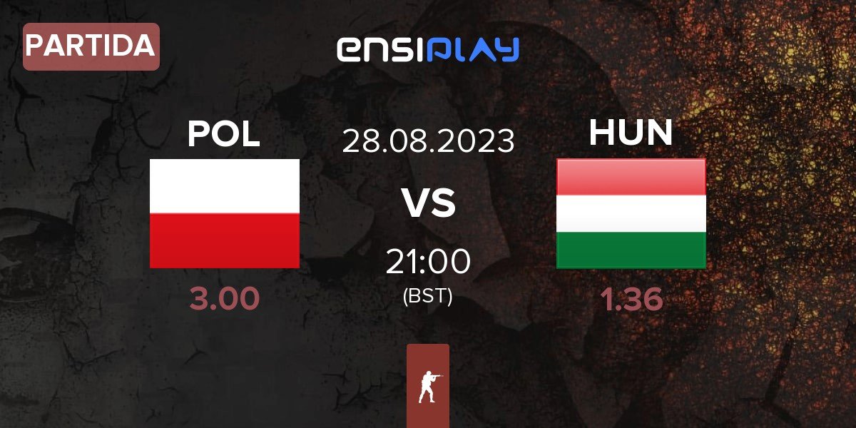 Partida Poland POL vs Hungary HUN | 28.08