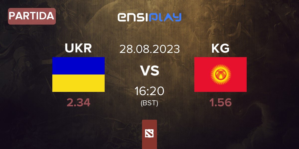 Partida Ukraine UKR vs Kyrgyzstan KG | 28.08