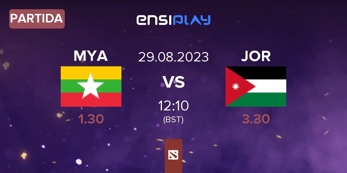Partida Myanmar MYA vs Jordan JOR | 29.08