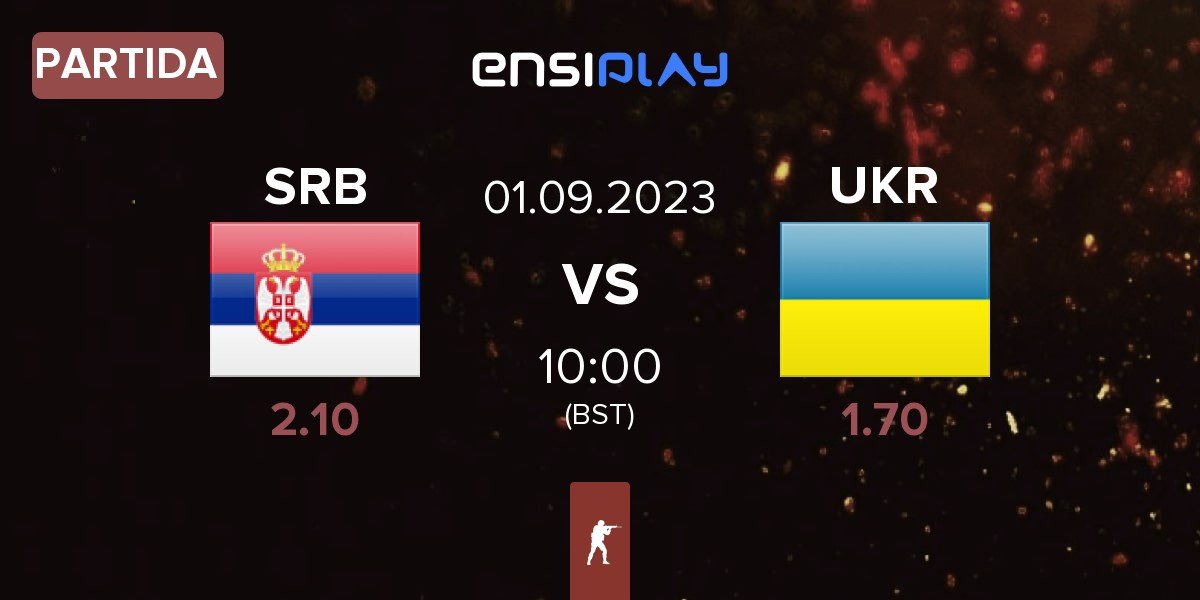 Partida Serbia SRB vs Ukraine UKR | 31.08